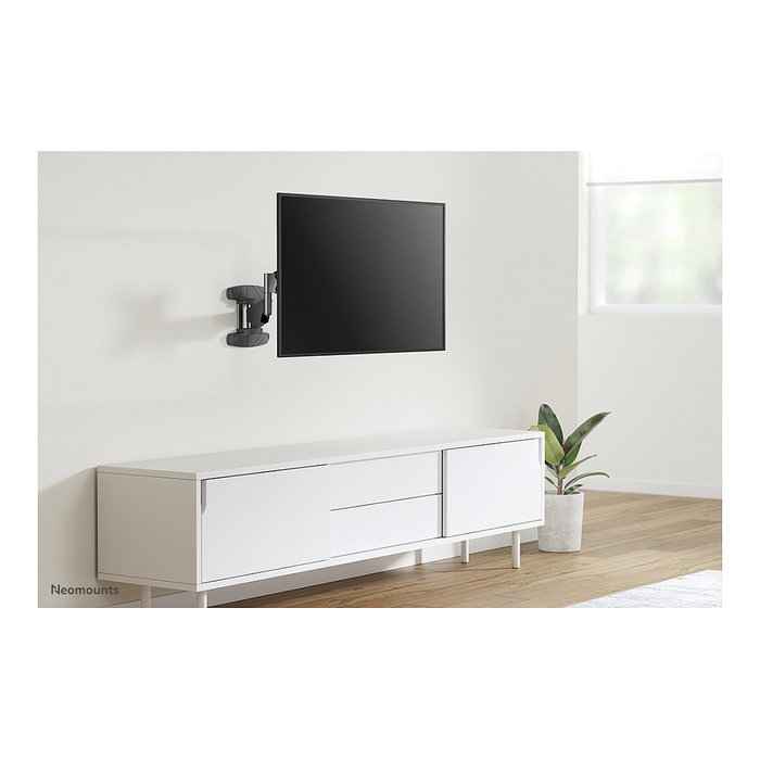 Neomounts Soporte de pared con brazo de gas para TV, 3 pivotes, VESA 200x200, modelo WL70-550BL12