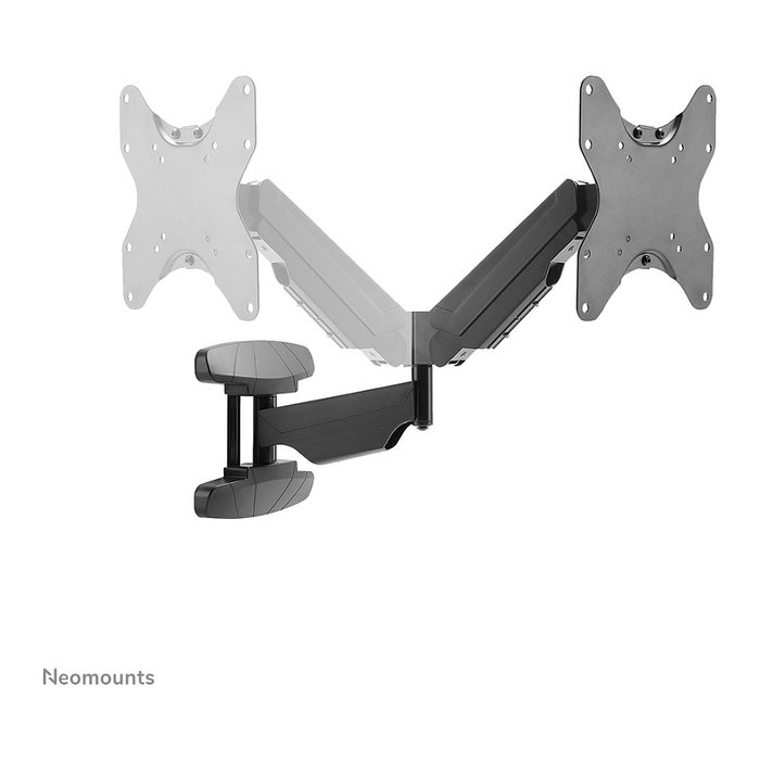 Neomounts Soporte de pared con brazo de gas para TV, 3 pivotes, VESA 200x200, modelo WL70-550BL12