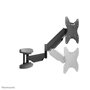 Neomounts WL70-550BL12 Soporte de Pared para Monitor/TV, 23-42", 5-30 kg, VESA 75x75-200x200mm, Resorte de Gas, Movimiento Completo, Ajuste Nivel - Negro
