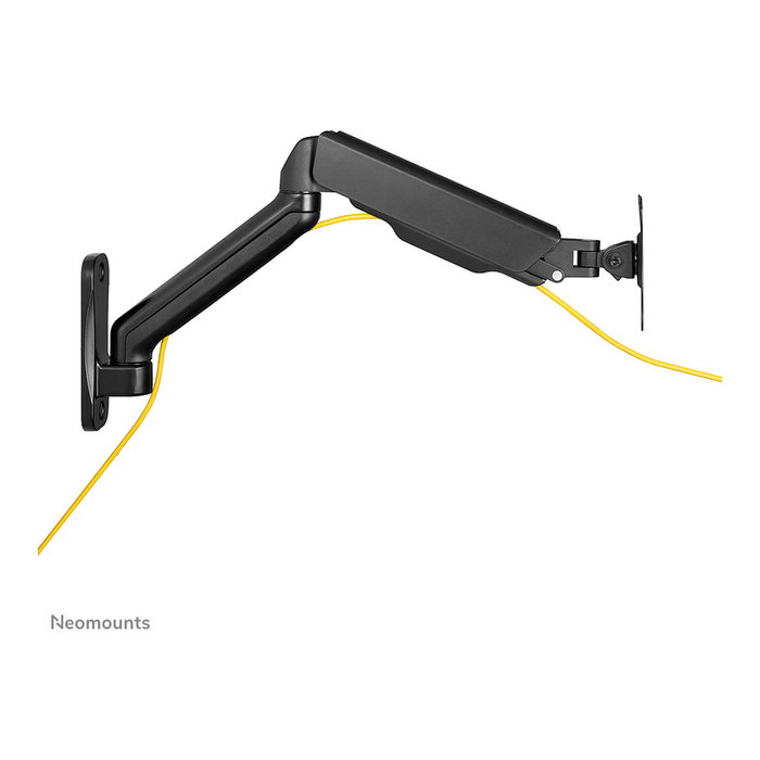 Neomounts WL70-450BL11 Soporte de Pared con Resorte de Gas para Monitor/TV 17-32 pulgadas, Negro