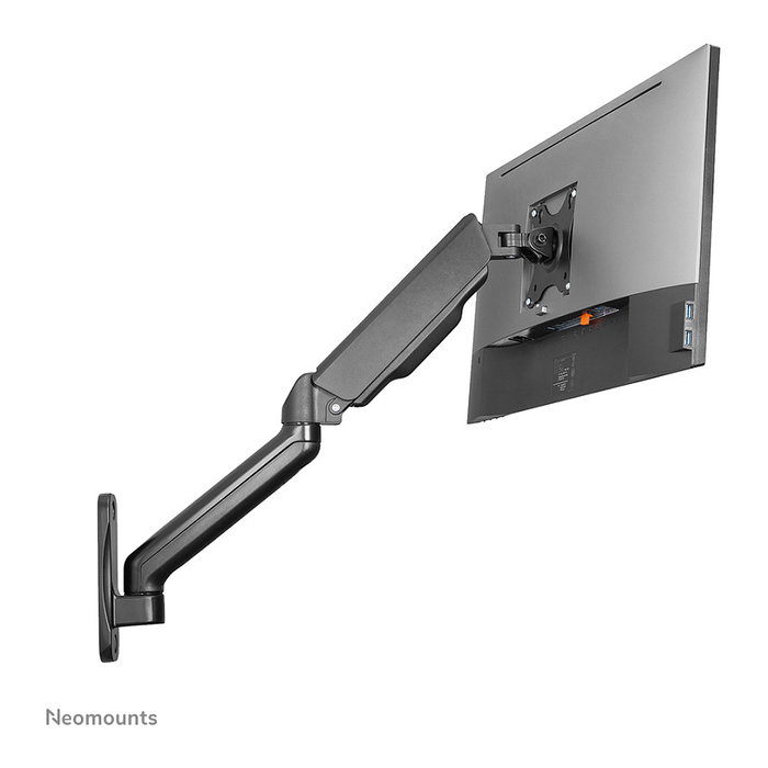 Neomounts WL70-450BL11 Soporte de Pared con Resorte de Gas para Monitor/TV 17-32 pulgadas, Negro