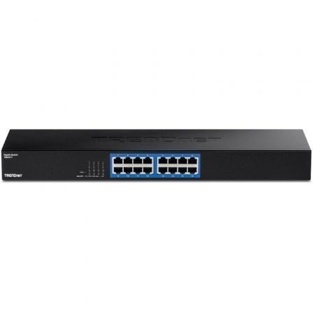 TRENDnet TEG-S17 Switch 16 Puertos Gigabit Ethernet 10/100/1000Mbps RJ-45
