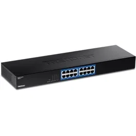 TRENDnet TEG-S17 Switch 16 Puertos Gigabit Ethernet 10/100/1000Mbps RJ-45