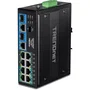 TRENDnet TI-BG104 Switch Industrial Gigabit PoE++ 10 Puertos DIN-Rail