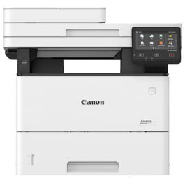 Canon MF553DW - Multifunción Láser Monocromo Blanca y Negra, 43ppm, Impresión/Copia/Escaneo/Fax, Red, WiFi, PCL, PostScript