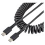 Startech - Cable de Carga USB-C de 50cm (20 Pulgadas) en Rollo Negro