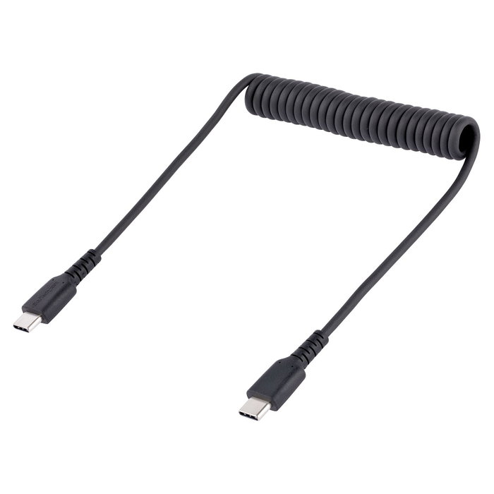 Startech - Cable de Carga USB-C de 50cm (20 Pulgadas) en Rollo Negro