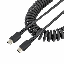 Startech - Cable de Carga USB-C de 50cm (20 Pulgadas) en Rollo Negro