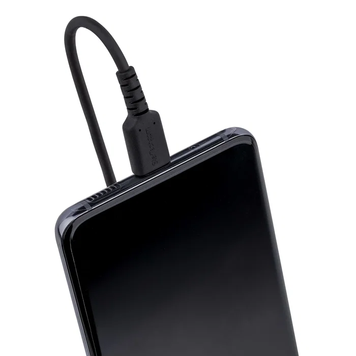 StarTech R2CCC-50C-USB-CABLE Cable de Carga USB-C a USB-C 50 cm Rizado USB 2.0 3A con Refuerzo de Aramida para iPad Pro, Samsung Galaxy, Google Pixel StarTech R2CCC-50C-USB-CABLE Cable de Carga USB-C a USB-C 50 cm Rizado USB 2.0 3A con Refuerzo de Aramida para iPad Pro, Samsung Galaxy, Google Pixel