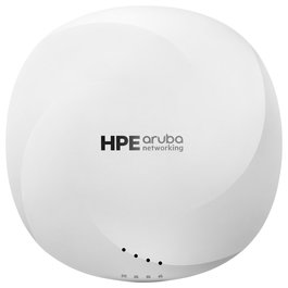 HP Enterprise HPE Aruba AP-635 (RW) Access Point Wi-Fi 6E Tri Radio 2x2 802.11ax, Interno, Techo, Blanco, 2.4/5/6 GHz, Hasta 3.9 Gbps, PoE