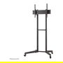 Newstar Neomounts Soporte de Suelo para TV FL50-540BL1, Negro, Acero, para Pantallas de 37 a 70 Pulgadas, Capacidad 50 kg, Base con Ruedas, Gestión de Cables