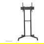 Newstar Neomounts Soporte de Suelo para TV FL50-540BL1, Negro, Acero, para Pantallas de 37 a 70 Pulgadas, Capacidad 50 kg, Base con Ruedas, Gestión de Cables