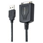 StarTech.com Cable USB a Serie RS232 de 91 cm con Retención de Puerto COM, DB9 Macho a USB