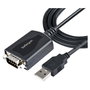 StarTech.com Cable USB a Serie RS232 de 91 cm con Retención de Puerto COM, DB9 Macho a USB