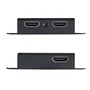 StarTech.com EXTEND-HDMI-4K40C6P1 Extensor HDMI por Cat5e/Cat6 Kit Transmisor Receptor 4K 30Hz hasta 40m 1080p 70m Audio 7.1 Kit IR Incluido Power over Cable