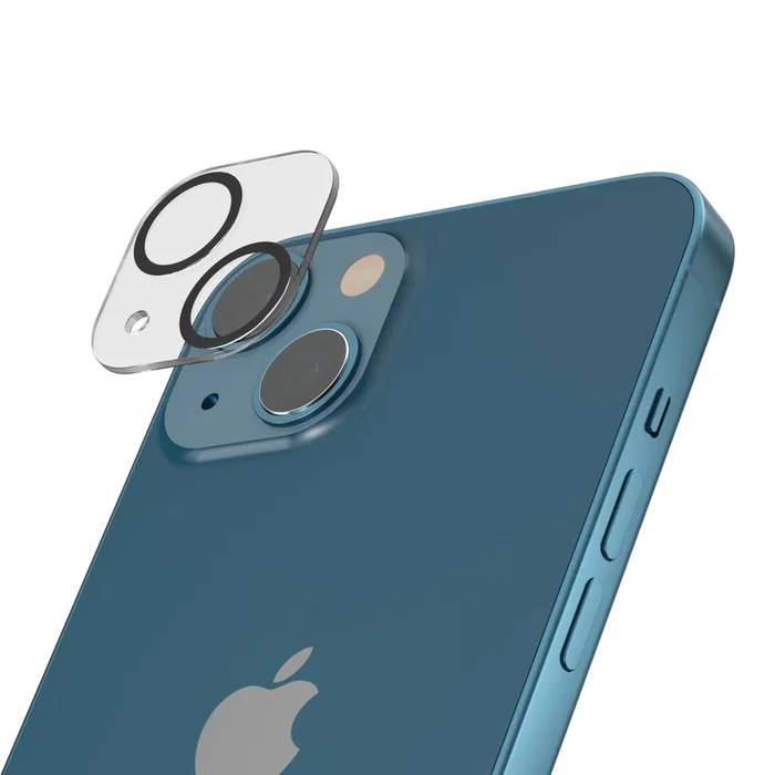 PanzerGlass Protector de Lente de Cámara PicturePerfect, Cristal Templado para iPhone 13 y iPhone 13 Mini, Aplicación en Seco, Resistente a Golpes y Rayones