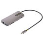 StarTech.com Adaptador Multipuertos USB C 4K 60Hz con Hub USB-A, Ethernet y Carga 100W