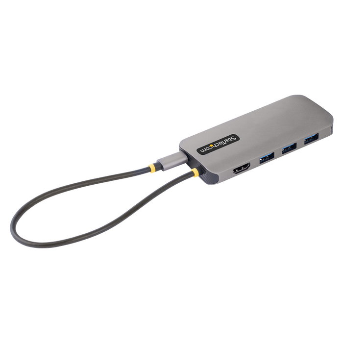 StarTech.com Adaptador Multipuertos USB C 4K 60Hz con Hub USB-A, Ethernet y Carga 100W StarTech.com Adaptador Multipuertos USB C 4K 60Hz con Hub USB-A, Ethernet y Carga 100W