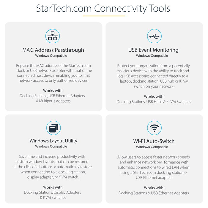 StarTech.com Adaptador Multipuertos USB C 4K 60Hz con Hub USB-A, Ethernet y Carga 100W StarTech.com Adaptador Multipuertos USB C 4K 60Hz con Hub USB-A, Ethernet y Carga 100W