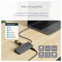 StarTech.com Adaptador Multipuertos USB C 4K 60Hz con Hub USB-A, Ethernet y Carga 100W