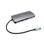 I-tec C31NANOVGA77W Estación de Acoplamiento USB-C Metal con HDMI, VGA, LAN, 3xUSB 3.0, Lector de Tarjetas, Audio, Carga 100W PD + Adaptador de Carga Universal 77W USB-C/USB-A