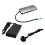 I-tec C31NANOVGA77W Estación de Acoplamiento USB-C Metal con HDMI, VGA, LAN, 3xUSB 3.0, Lector de Tarjetas, Audio, Carga 100W PD + Adaptador de Carga Universal 77W USB-C/USB-A