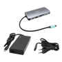I-tec Nano dock USB-C metálica con HDMI/VGA, LAN y cargador de 77 W
