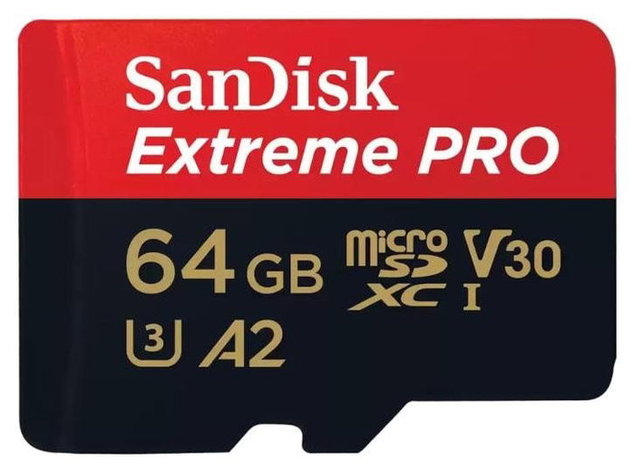SanDisk Extreme PRO microSDXC 64 GB UHS-I SanDisk Extreme PRO microSDXC 64 GB UHS-I