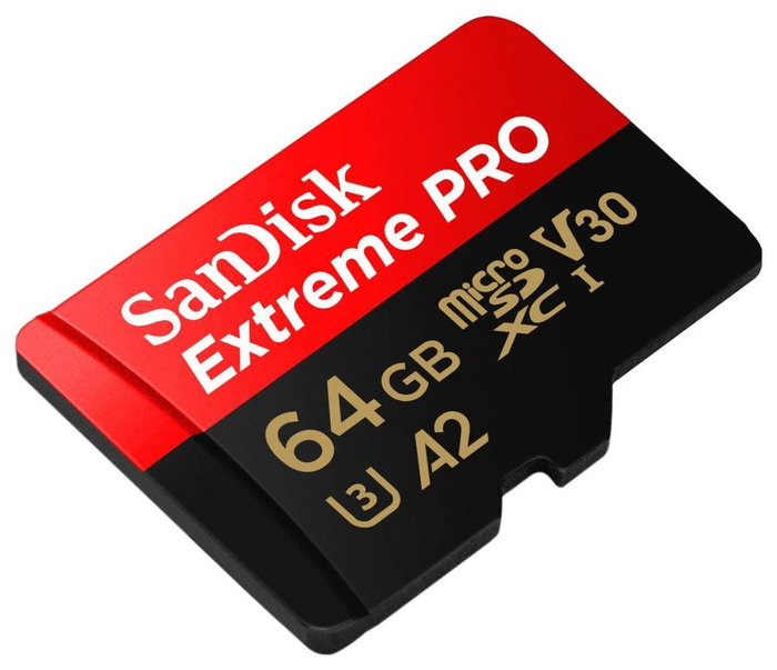 SanDisk Extreme PRO microSDXC 64 GB UHS-I SanDisk Extreme PRO microSDXC 64 GB UHS-I