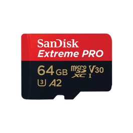 Sandisk Extreme PRO 64 GB MicroSDXC UHS-I Clase 10 V30 200MB/s Lectura 140MB/s Escritura SDSQXCU-064G-GN6MA