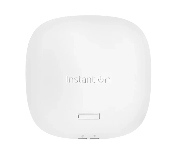 HPE Aruba Instant On AP25 Bundle con PSU (EU) - Punto de Acceso Wi-Fi 6 802.11ax 4x4 MIMO, 2.5GbE, Dual Radio, PoE, para Montaje en Techo/Pared