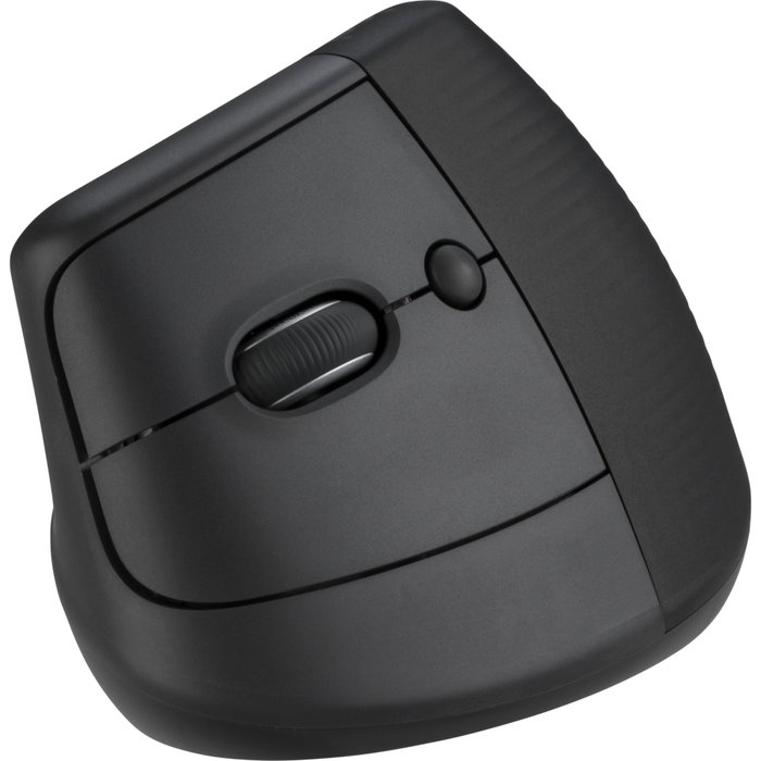 Logitech Lift Left Ratón Ergonómico Vertical Inalámbrico, Grafito