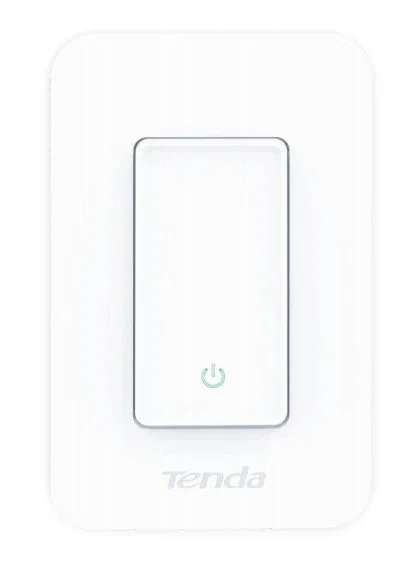 Tenda SS3 Regulador Inteligente de Luz Wi-Fi, Interruptor para Casa Inteligente, 15A, Blanco