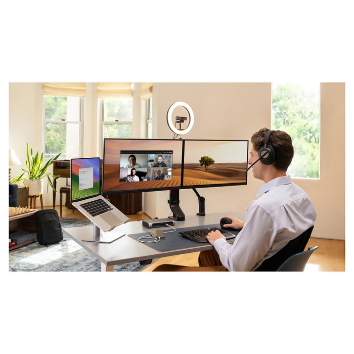 Kensington W2050 Pro Webcam 1080p Full HD con Autoenfoque, Negro