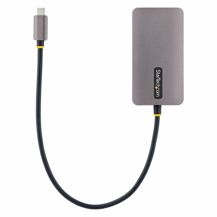 StarTech.com Adaptador de Vídeo USB C con Salidas HDMI 4K, VGA y DVI