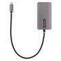 StarTech.com Adaptador de Vídeo USB C con Salidas HDMI 4K, VGA y DVI