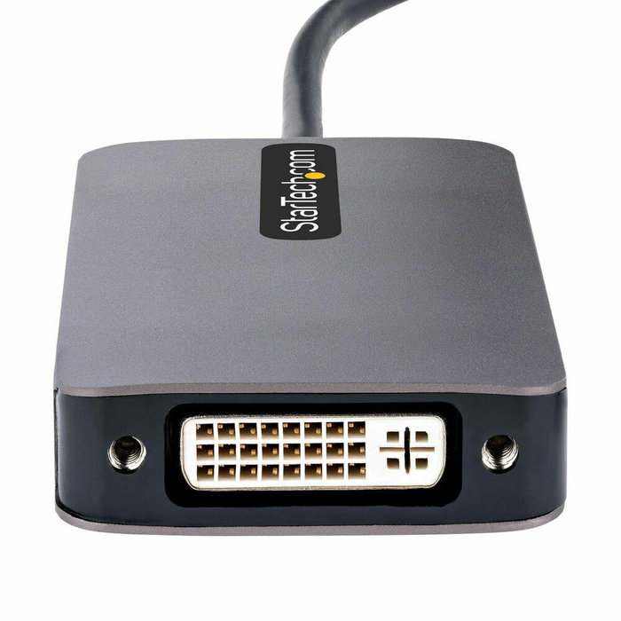 StarTech.com Adaptador de Vídeo USB C con Salidas HDMI 4K, VGA y DVI