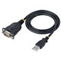 StarTech.com Cable USB a Serie de 1m, Conversor DB9 Macho RS232 a USB Prolific