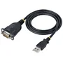 StarTech.com Cable Adaptador USB a Serie RS-232 DB9 1P3FP-USB-SERIAL, 0.91 m, Prolific PL2303, Compatible con Windows, Mac, Linux