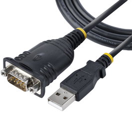Startech Cable Serial a USB de 3ft / 0.9m con IC Prolific, Compatible con Windows y Mac