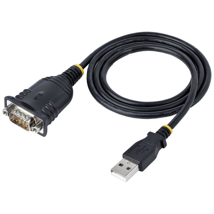 Startech Cable Serial a USB de 3ft / 0.9m con IC Prolific, Compatible con Windows y Mac