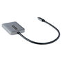 StarTech.com Adaptador USB-C a HDMI Doble MST Hub 4K 60Hz Gris