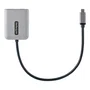 StarTech.com Adaptador Hub MST USB-C a 2 Puertos HDMI 4K 60Hz MST14CD122HD, Negro y Gris
