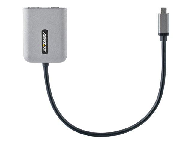 Startech Hub USB-C MST a 2 Puertos HDMI Dual 4K 60Hz - Adaptador Multimonitor con Cable