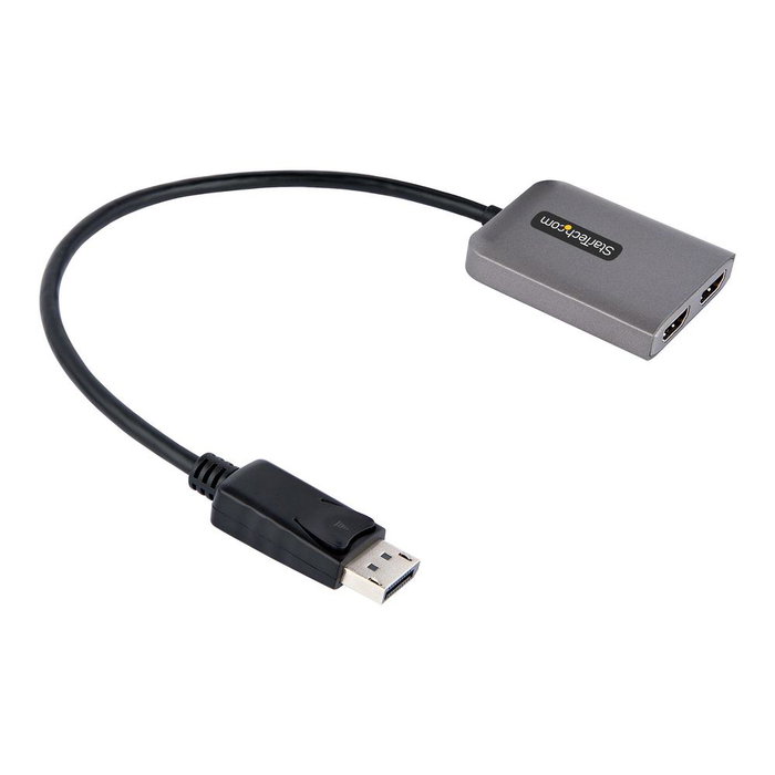 Startech.com Hub Concentrador MST DisplayPort a 2 Puertos HDMI: Adaptador Multimonitor con Doble 4K a 60 Hz Startech.com Hub Concentrador MST DisplayPort a 2 Puertos HDMI: Adaptador Multimonitor con Doble 4K a 60 Hz
