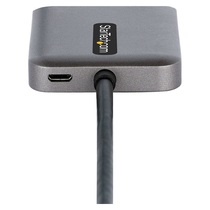 StarTech Hub Divisor MST DisplayPort a Dual HDMI 4K@60Hz DP 1.4 DSC HBR3 Adaptador Multimonitor Hub Concentrador