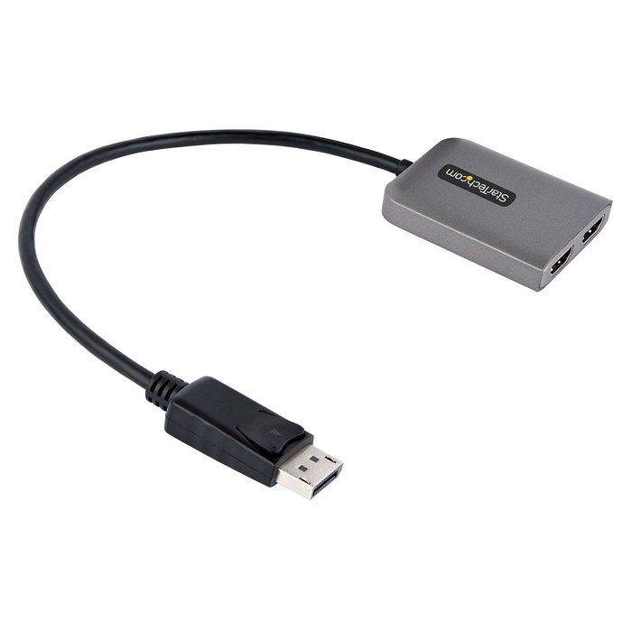 StarTech Hub Divisor MST DisplayPort a Dual HDMI 4K@60Hz DP 1.4 DSC HBR3 Adaptador Multimonitor Hub Concentrador