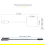 StarTech Hub Divisor MST DisplayPort a Dual HDMI 4K@60Hz DP 1.4 DSC HBR3 Adaptador Multimonitor Hub Concentrador