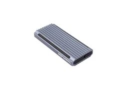 Deep Gaming DG-MCM-NVME1 Caja Externa para SSD M.2 NVMe, USB 3.1 Gen 1 (10 Gbps), Aluminio, RGB, Diseño Gaming, Color Plata