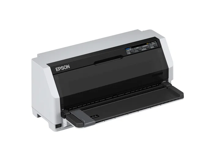 Epson LQ-780N Impresora Matricial de 24 Agujas con Red (Ethernet, USB, Paralelo) - Alta Velocidad 487 cps, Ancho 106 Columnas, Negro/Blanco